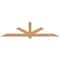 Ekena Millwork Kennewick Timber Gable Bracket, Western Red Cedar, 108"W x 27"H x 1 1/2"D x 5 1/2"F, 6/12 Pitch GBW108X27X0206KEN00SWR - alternate 1
